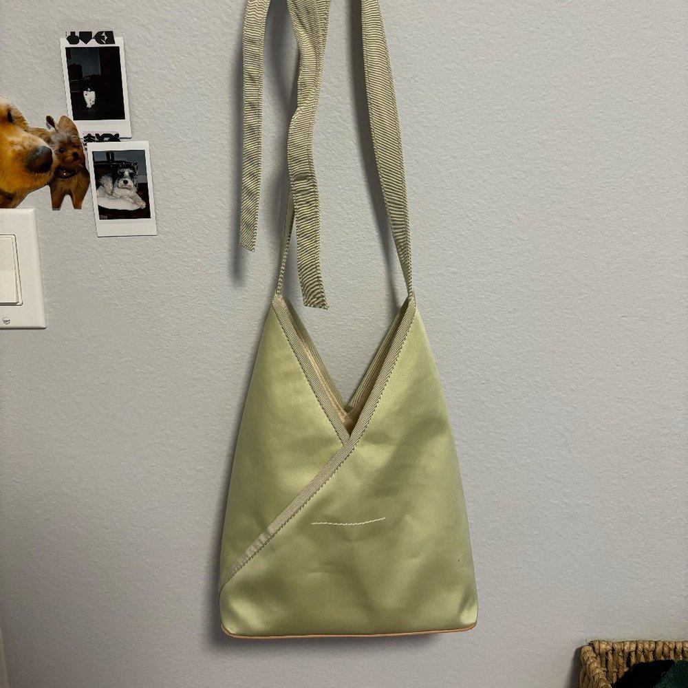 MM6 MAISON MARGIELA - Green Self Tie Bag